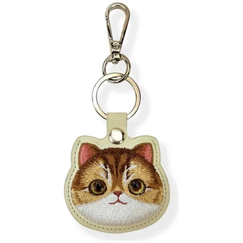 Чехол-брелок Nimmy для AirTag Big Eyed Pet 2.0 Cat Khaki (N-XDY-YSK-05)