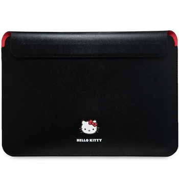Чехол-папка для ноутбука Hello Kitty Sleeve PU Metal Logo 14 inch Black (HKCS14PGHDLMK)