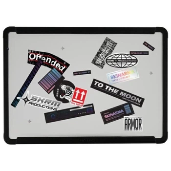 Чехол Skinarma Henko для MacBook Air 13" (2018-2020) Frost Clear (SK-MBA13-HENBLK537)