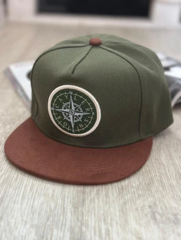 Кепка снепбек (Snapback) Компас Болотный 56-61р (9078)