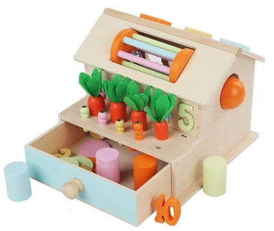 Zabawka MalPlay drewniany sorter Domek 113920 (5901924246855)