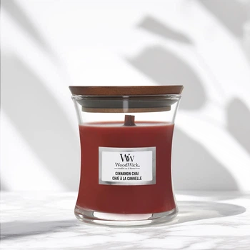 Ароматическая свеча в стекле Woodwick Mini Cinnamon Chai 85 г (98104E)