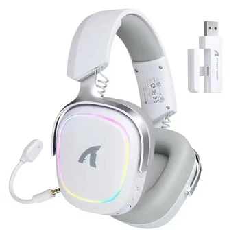 Беспроводные наушники Attack Shark G800 White BT/2.4G