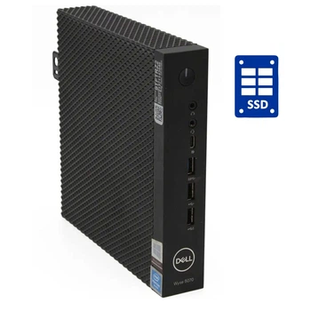 Неттоп Dell Wyse 5070 USFF / Intel Celeron J4105 (4 ядра по 1.5 - 2.5 GHz) / 4 GB DDR4 / 16 GB SSD / Intel UHD Graphics 600 б/в