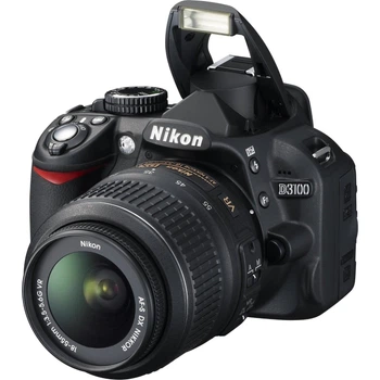 Дзеркальний фотоапарат Nikon D3100 (Nikon AF-S DX Zoom-Nikkor 18-55mm f/3,5-5,6G VR) - Б/У