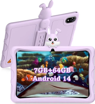 Планшет 10.1" DOOGEE U9 3/64Gb 4 ядра Android 14 5060 mAh Фиолетовый