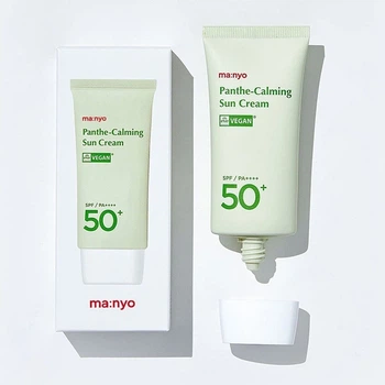 Солнцезащитный крем Manyo с пантенолом Panthe Calming Sun Cream SPF/PA++++ 50+ 50 мл