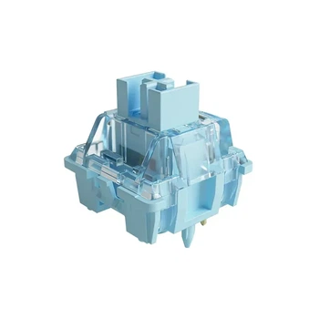 Набор механических переключателей Akko V3 Creamy Blue Pro набор из 45 шт кроемовых тактильных свечей для механических клавиатур
