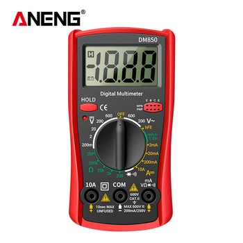 Цифровой мультиметр ANENG DM850 AC/DC, hFE, диод, конденсатор, прозвонка