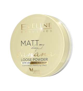 Пудра Транспорентна фіксуюча пудра EVELINE FULL HD LOOSE POWDER BANAN 6 гр. 0691
