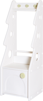 Стеллаж Mealux Wendy White (KD-E043 White)