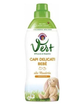 Нежное средство ChanteClair для стирки детских вещей аромат сладкого миндаля Vert 750 мл