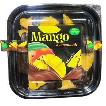 Сушеное манго в шоколаде 500г Amanti