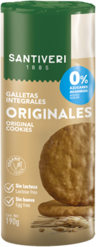 Gallet Ciastka Santiveri Digestive Cereales bez cukru 190 g (8412170021648)