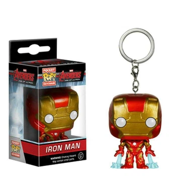 Залізна Людина з всесвіту Марвел Брелок Funko Pop Фанко Поп для дітей (арт 15596)