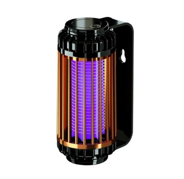 Лампа-уничтожитель комаров, мух, насекомых Voltronic Y003B, акб 1600mAh, UV-лампа 365нм