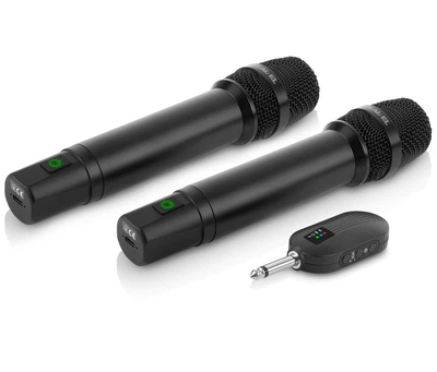 Микрофоны беспроводные REAL-EL KM850 Wireless 3,5/6,35мм jack