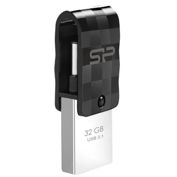 USB флеш накопитель Silicon Power 32GB Mobile C31 USB 3.1 / USB Type-C (SP032GBUC3C31V1K) 328618
