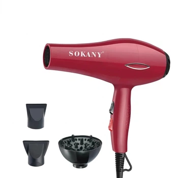 Фен для волосся Sokany SK-2215 з дифузором та концентратором 2600 Вт
