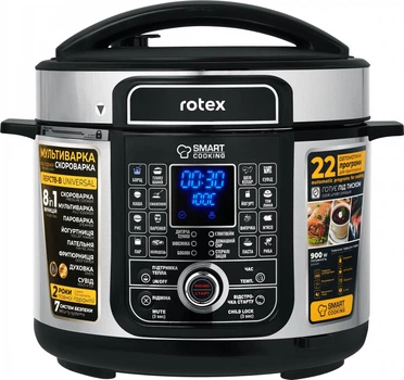 Мультиварка-скороварка Rotex REPC78-B Universal 288560