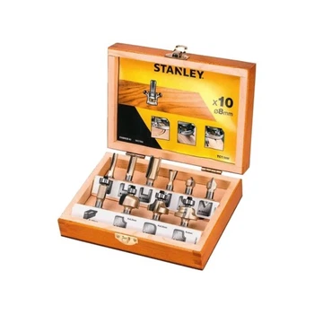 Набор фрез Stanley TCT 8 мм, 10 шт. (STA80020) Stanley STA80020 984419