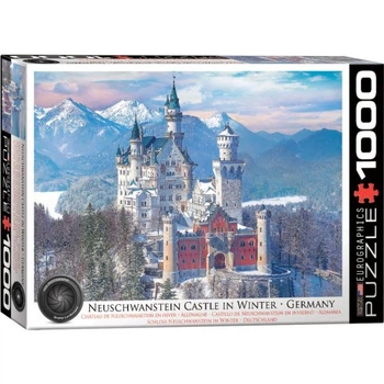Пазл Eurographics Нойшванштайн зимой 1000 элементов (6000-5419) EuroGraphics 6000-5419 1024820