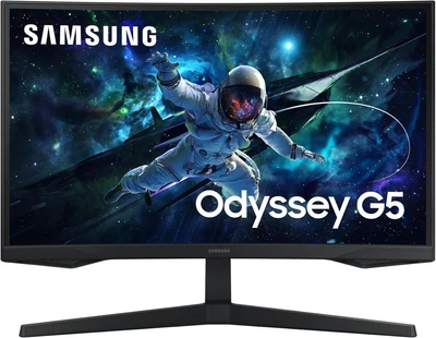 Монитор игровой 27" Samsung Odyssey G55C 2K VA 165 Гц (102155569) - Уценка