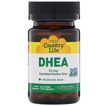 ДГЭА Country Life (DHEA) 10 мг 50 капсул CLF01665