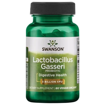 Лактобацила Гассери Swanson (Lactobacillus Gasseri) 3 млрд КУО 60 капсул SWV19027
