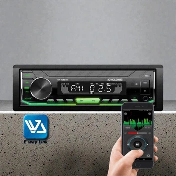 Автомагнитола Cyclone MP BA 4 х 45 Вт (радиатор) LCD дисплей черная (38OI)