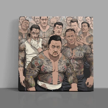 Інтер'єрна картина Якудза, Yakuza (2005), 30×30 см (id4368)