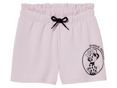 Шорти бавовняні з принтом для дівчинки Disney Minnie Mouse 455382 134-140 см (8-10 years) бузковий