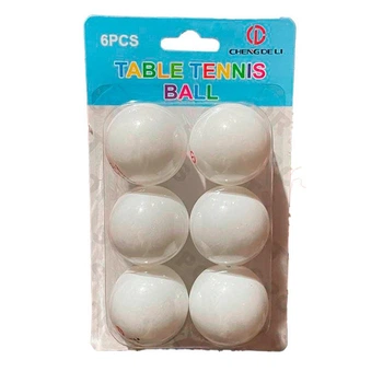 Набор мячиков для тенниса ABS 6 штук. TB2619_White