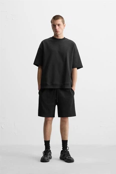 Шорти джогери Zara чорний 0761/451/800 XL