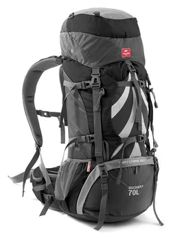 Рюкзак туристичний Naturehike NH70B070-B, 70 л + 5 л, чорний (FNR_6975641887485)