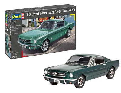 Збірна модель 1/24 автомобіль 65 Ford Mustang 2 + 2 Fastback Revell 07065