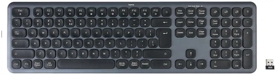 Клавіатура бездротова Hama Multi-Device WK-550 Wireless/Bluetooth Black (U8173063)