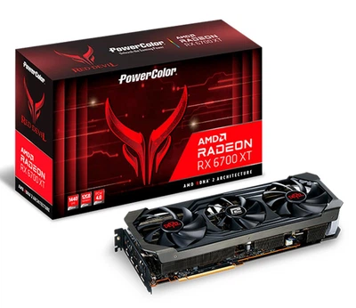 Відеокарта PowerColor Radeon RX 6700 XT Red Devil 12GB (AXRX 6700XT 12GBD6-3DHE/OC)