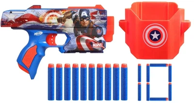 Набор с бластером игрушечным Hasbro Nerf Капитан Америка (F9717)