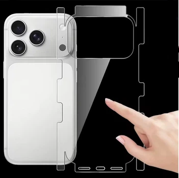 Протиударна гідрогелева плівка Mietubl для Apple iPhone 17AIR захист задньої панелі та камери, повне покриття)