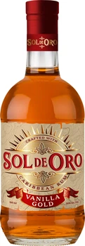 Ромовий напій SOL de ORO Vanilla Gold 0.5 л 35% (850072103662)