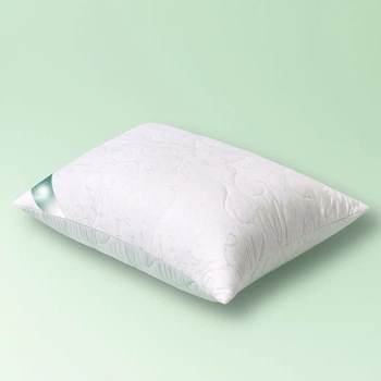 Подушка IDEIA 50x70 - Soft двустороняя искусственный пух бело-мята