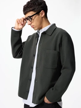 Кардиган Uniqlo розмір М оливковий (57) (478550)