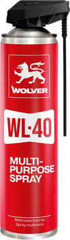Универсальная смазка-спрей Wolver WL-40 500 мл (4260360950148)