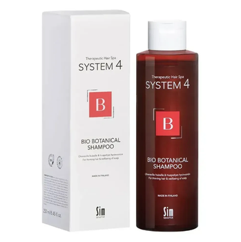 Био Ботанический шампунь от выпадения волос Sim Sensitive System 4 B Bio Botanical Shampoo 250 мл