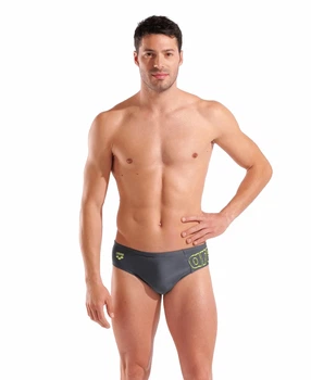 Плавки Arena Men’s Scratchy Swim Briefs - Asphalt (Розмір: USA 32)
