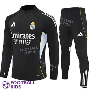 Дитячий футбольний костюм Реал Мадрид 2025-2026 Training Black 135-145 см (4425-4)