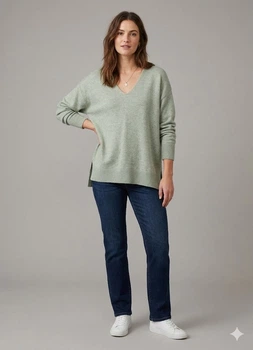 Джемпер H&M M Світло-зелений 1089158_св.зел