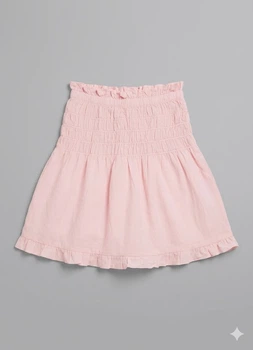 Юбка H&M 122/128 Светло-розовый 31-0602