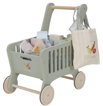 Zestaw do zabawy Little Dutch Wózek na zakupy FSC (LD2509) (8713291225091)